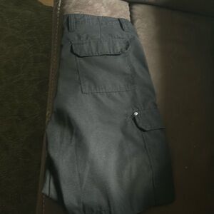 Stanley cargo shorts, black men’s